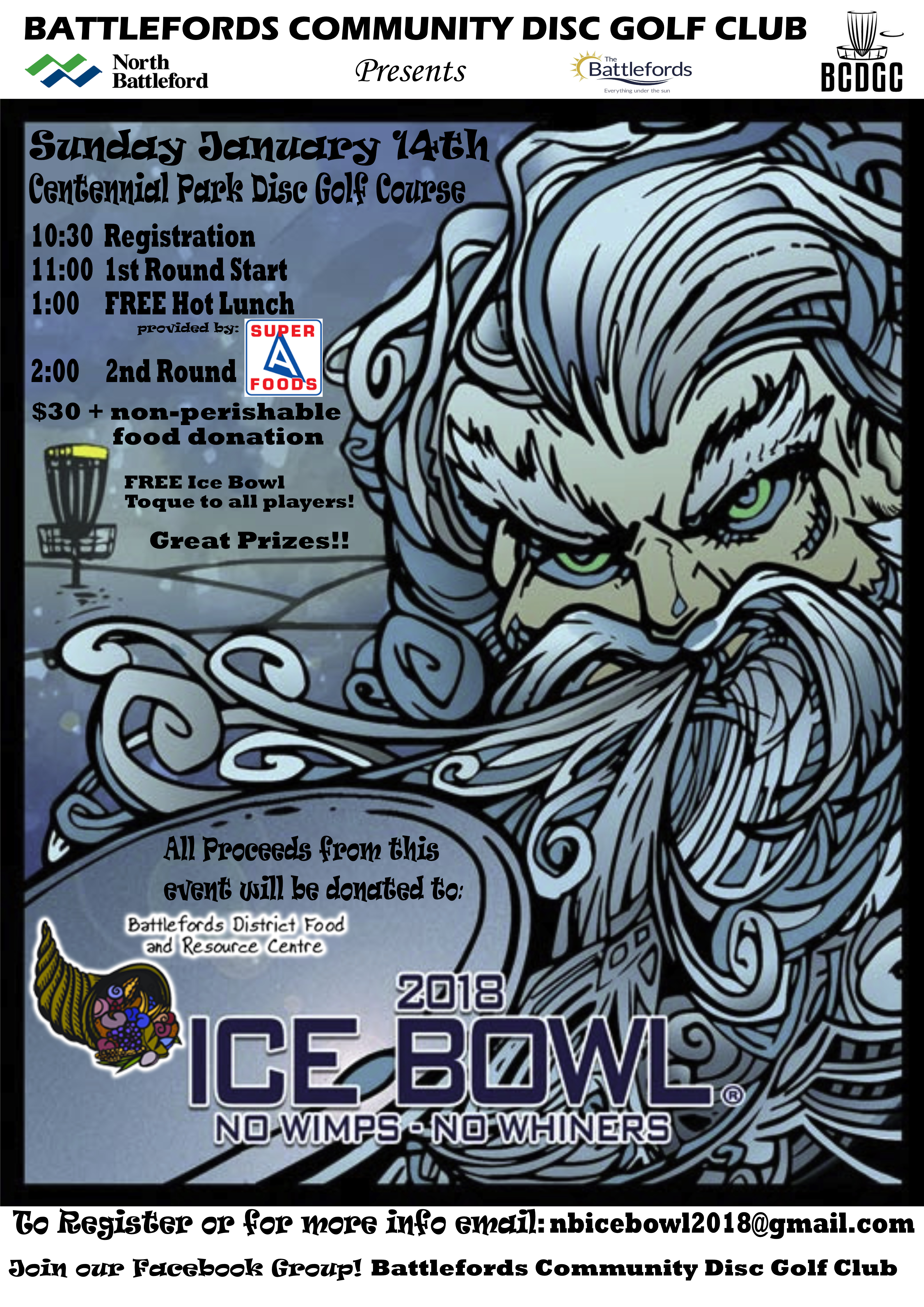 Ice Bowl 2018 Poster